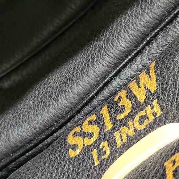 Rawlings RSB SS13W 13 Inch Left Hand Thrower Black Leather Softball Glove - Picture 4 of 15